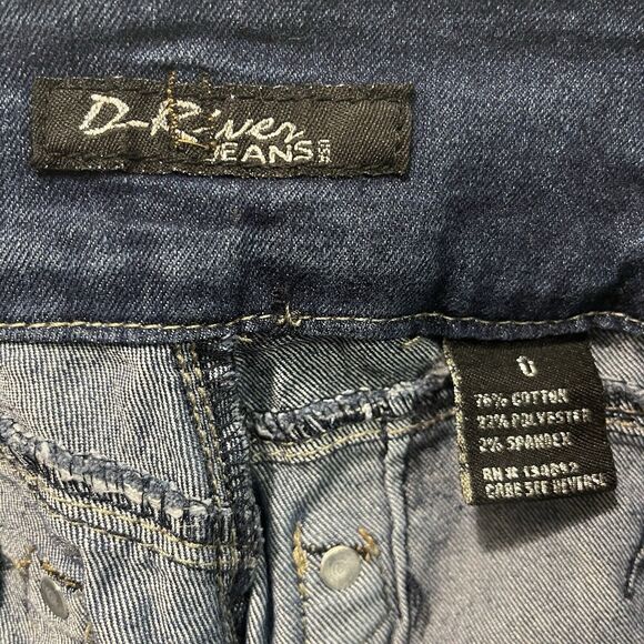 D River Juniors Jeans Size 0, Button And Zipper Fly - Picture 6 of 6